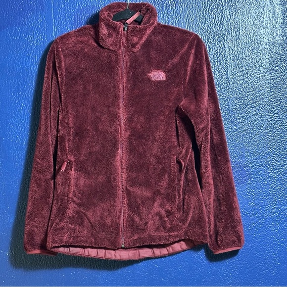 The North Face in burglary Teddy Jacket Plush Fleece Stand-Up Collar women’s - Picture 1 of 9